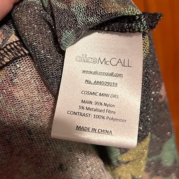 ALICE MCCALL Cosmic Dancer Mini Dress Size 2 - Picture 8 of 12